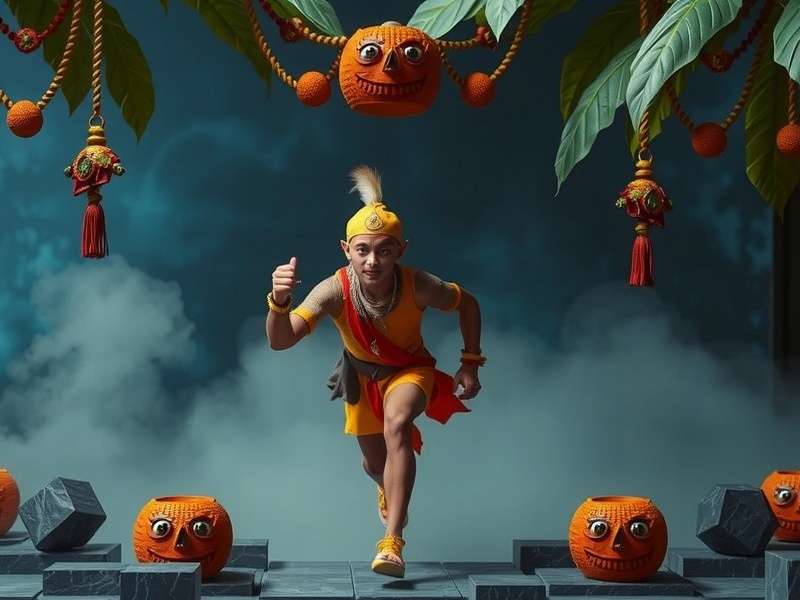 Temple Run Guy विभिन्न कॉस्ट्यूम्स में