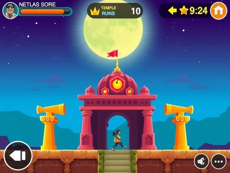Temple Run Best Scorers Leaderboard