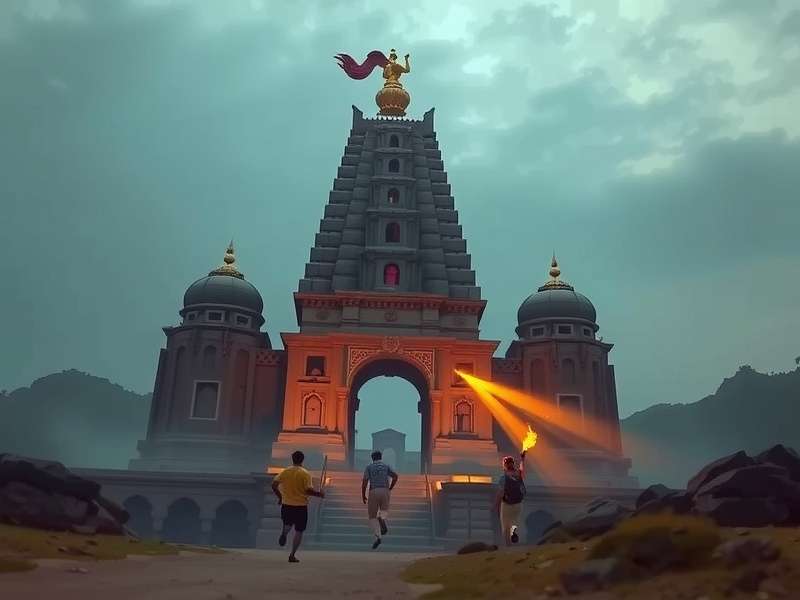 Temple Run Game Settings Interface