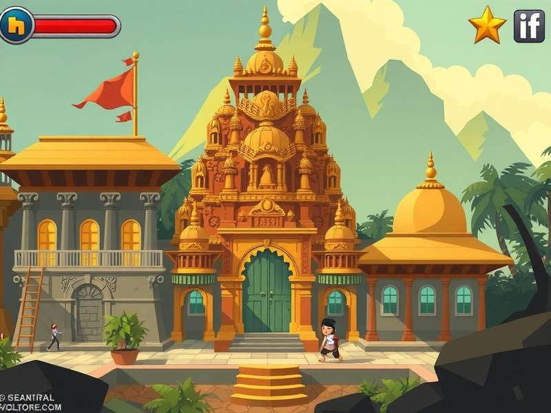 Evolution Temple Run Gameplay