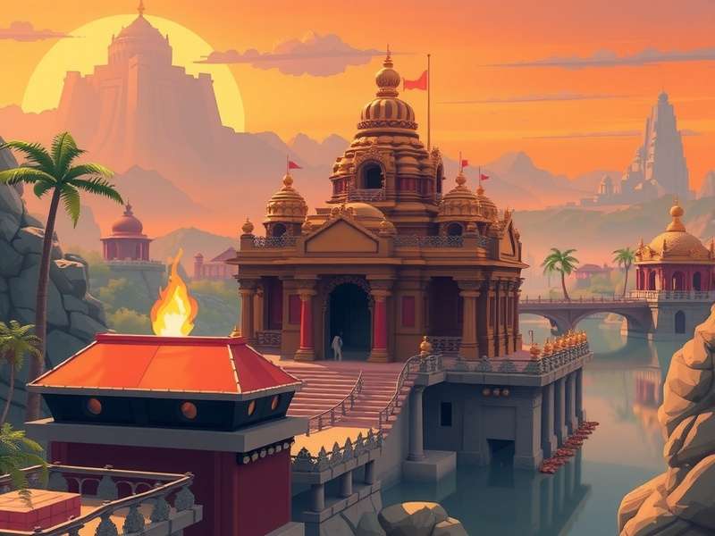 Temple Run Iiso Larry गेमप्ले स्क्रीनशॉट