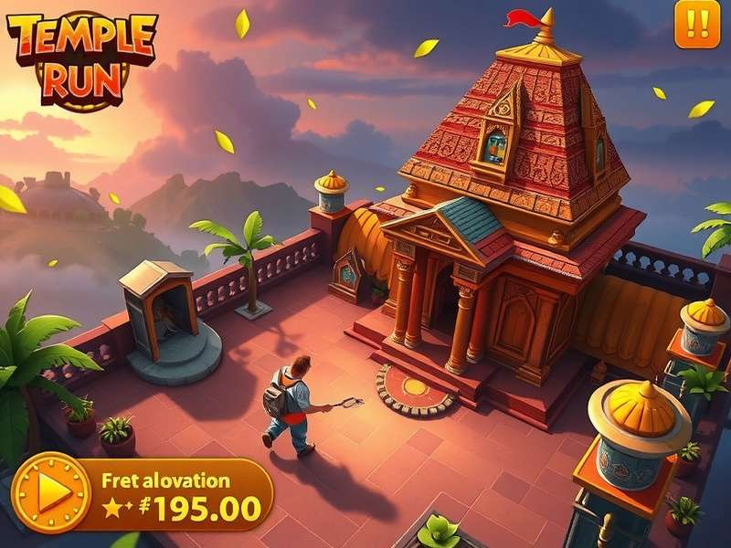 Temple Run Online 3 गेमप्ले स्क्रीनशॉट