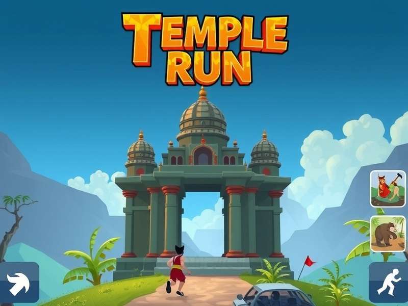 Temple Run Iisol गेमप्ले स्क्रीनशॉट