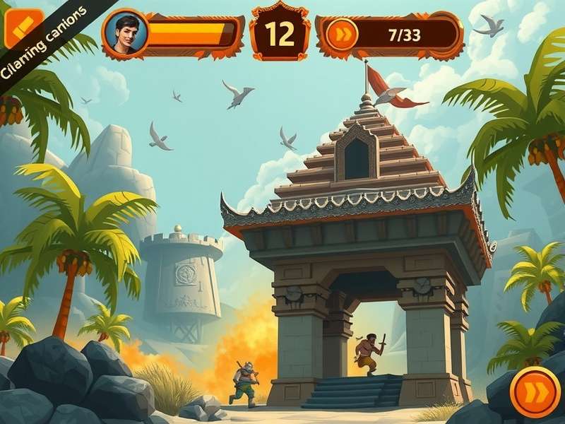 Temple Run Kizik Gameplay Screenshot