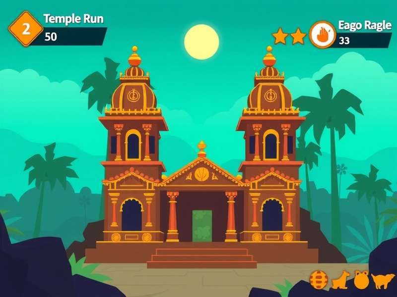 Temple Run Gameplay Screenshot