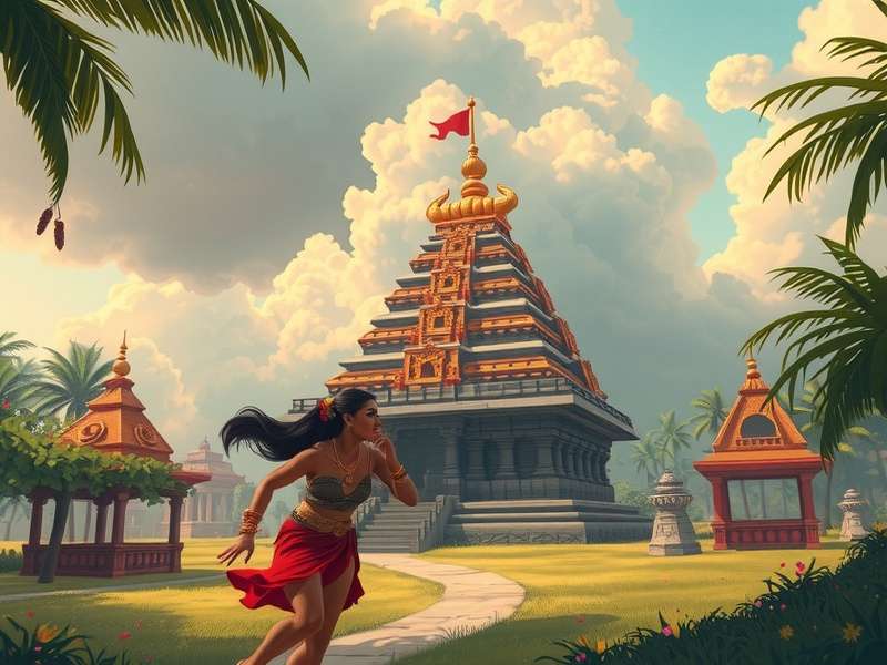 Temple Run Iiso Lauren गेमप्ले