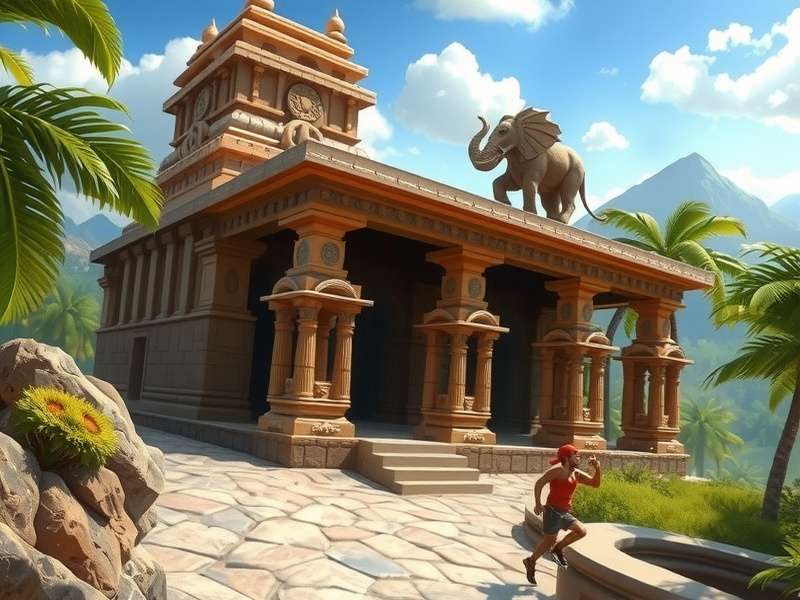Temple Run 2 Gameplay Screenshot