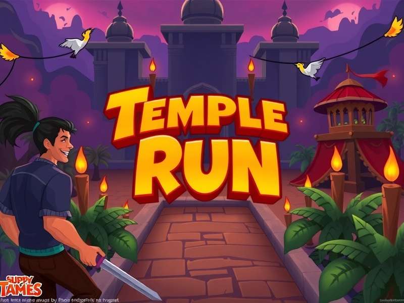 Temple Run 1 Gameplay Screenshot