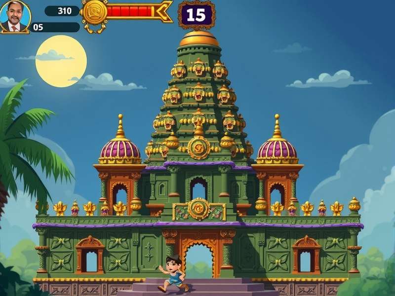 Temple Run Level 15 Obstacles Pattern