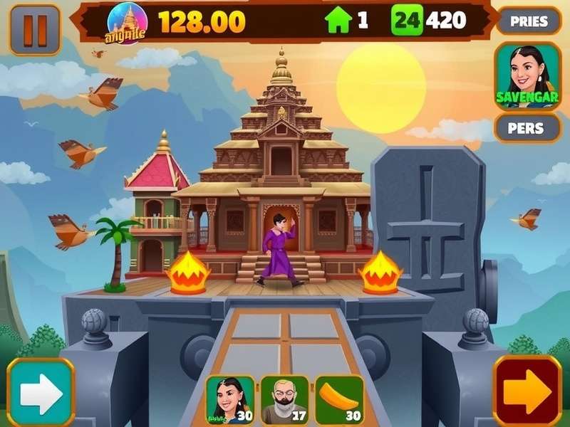 Temple Run Game Screenshot