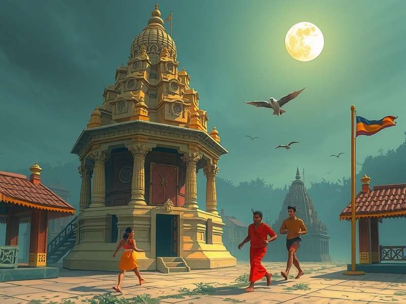 Temple Run Beginning Gameplay