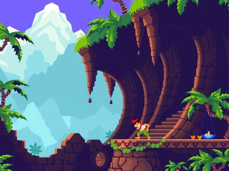 Temple Run Character Running GIF