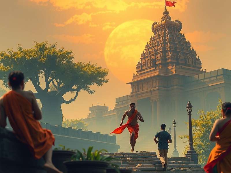 Temple Run 6052 गेमप्ले स्क्रीनशॉट