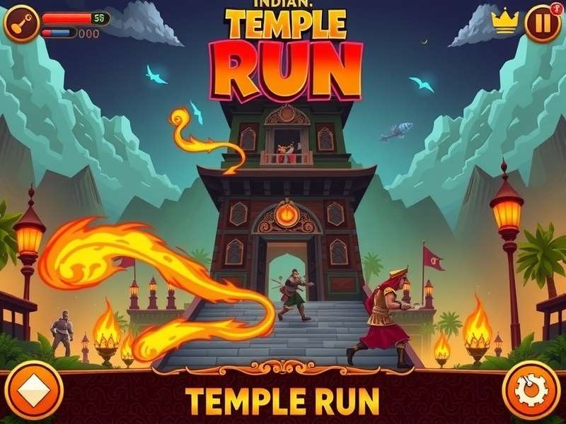 Temple Run Gameplay Screenshot
