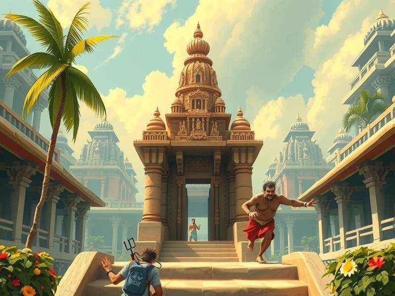 Temple Run Minion Character Gameplay