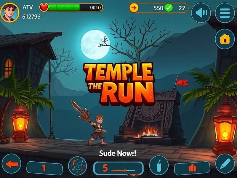 Temple Run Oz App गेमप्ले स्क्रीनशॉट
