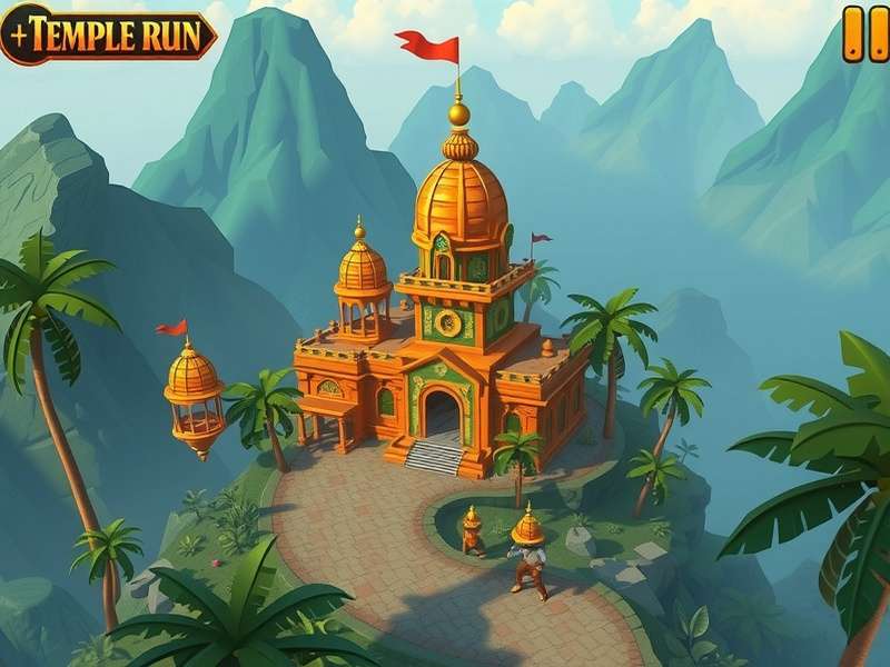 Temple Run 3D Assets प्रदर्शन