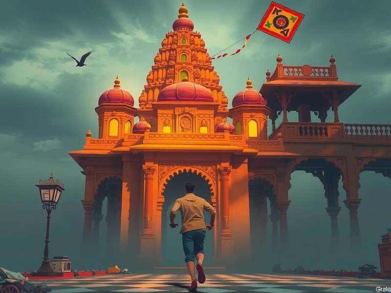 Temple Run Mane Kite gameplay screenshot