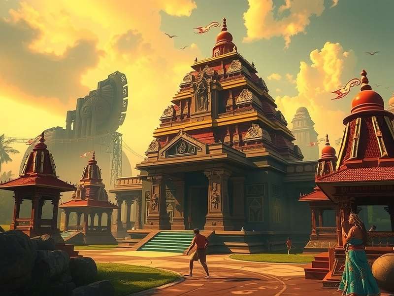 Temple Run Game Screenshot