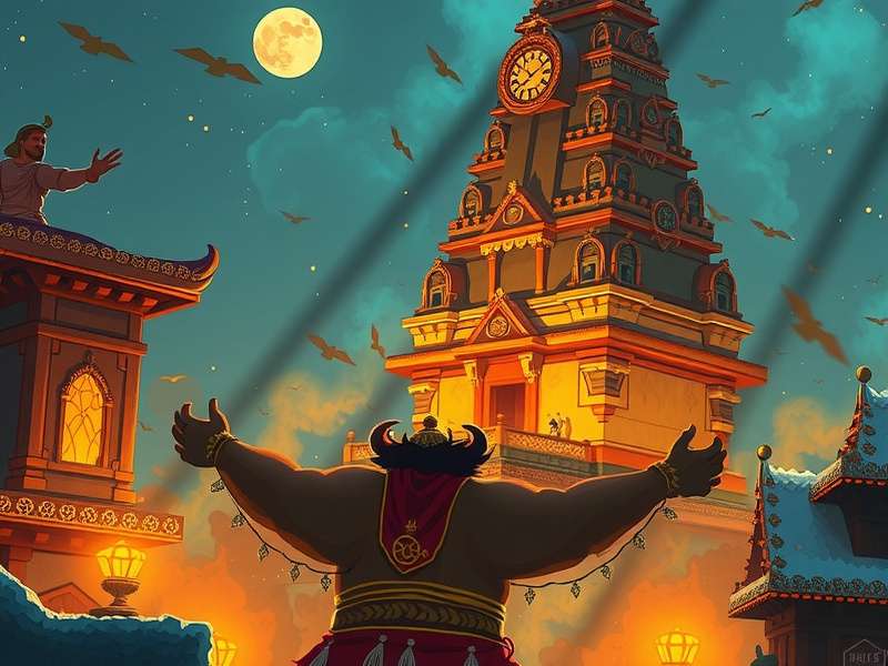Temple Run Holiday Havoc गेम स्क्रीनशॉट