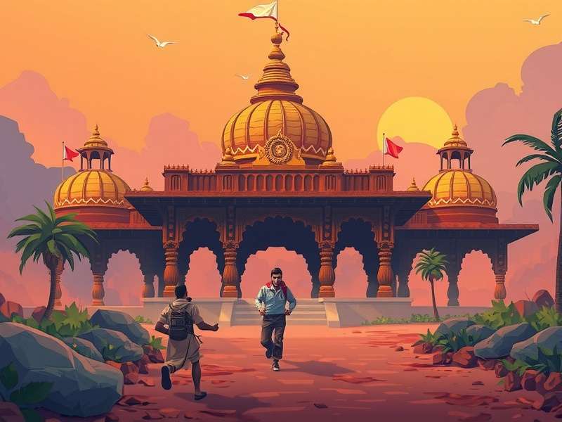 Temple Run Indira Gameplay Screenshot