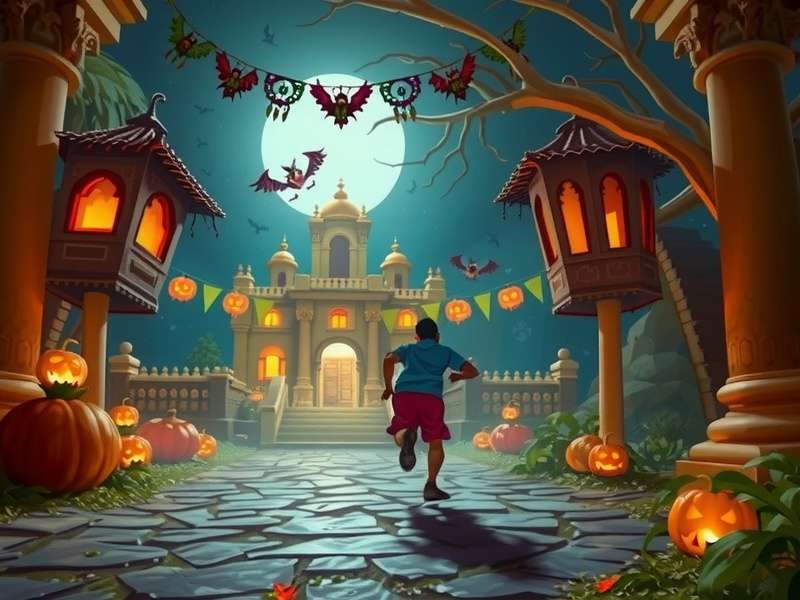 Temple Run 2 Halloween Characters
