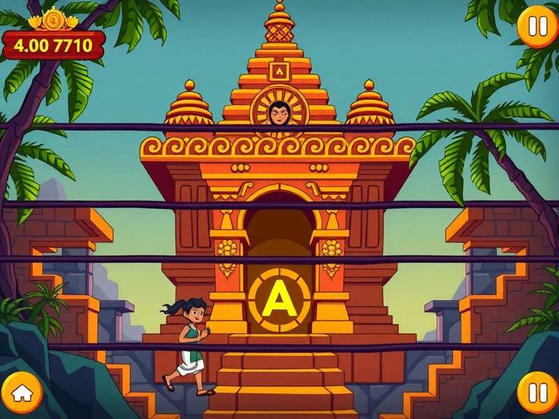 Funny Temple Run fail moment