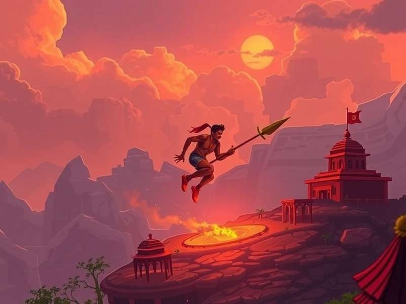 Temple Run Laptop Gameplay Screenshot