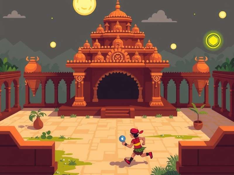 Temple Run 978 गेमप्ले स्क्रीनशॉट