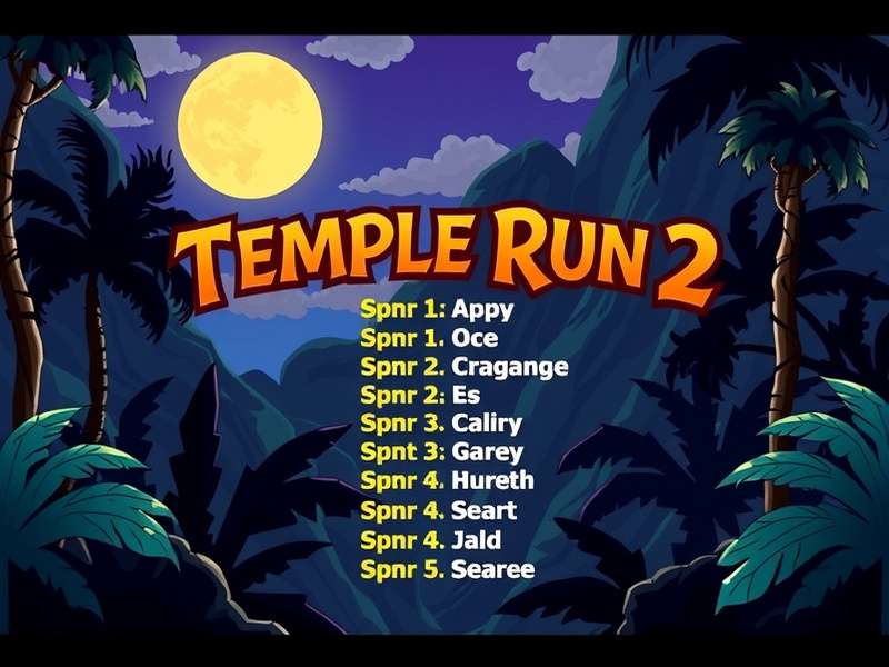 Temple Run 2 Gameplay Screenshot