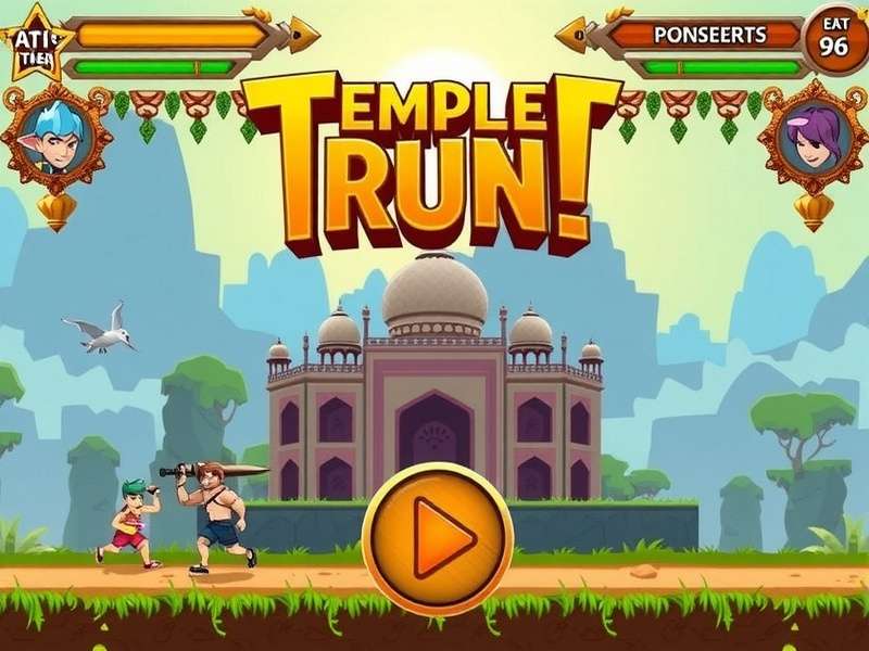 Temple Run Gameplay Screenshot