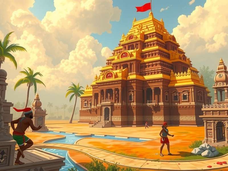 Temple Run Game Screenshot