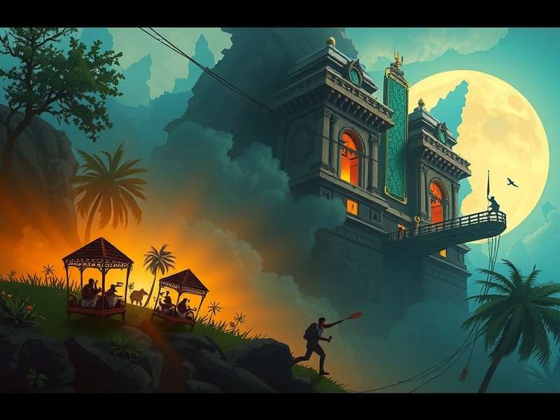 Temple Run Oz ग्लिच दिखाता हुआ चित्र
