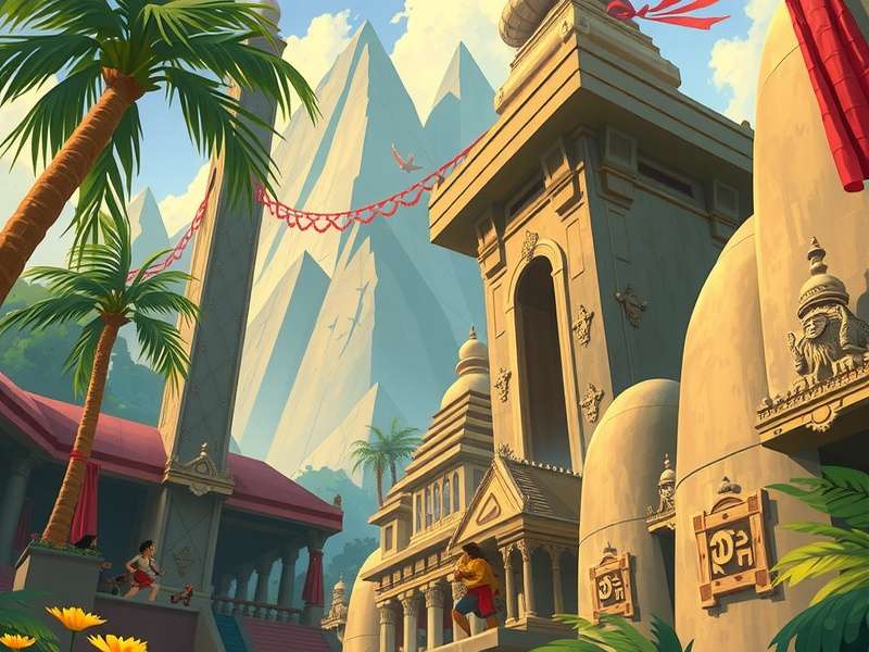 Temple Run 2016 गेमप्ले स्क्रीनशॉट
