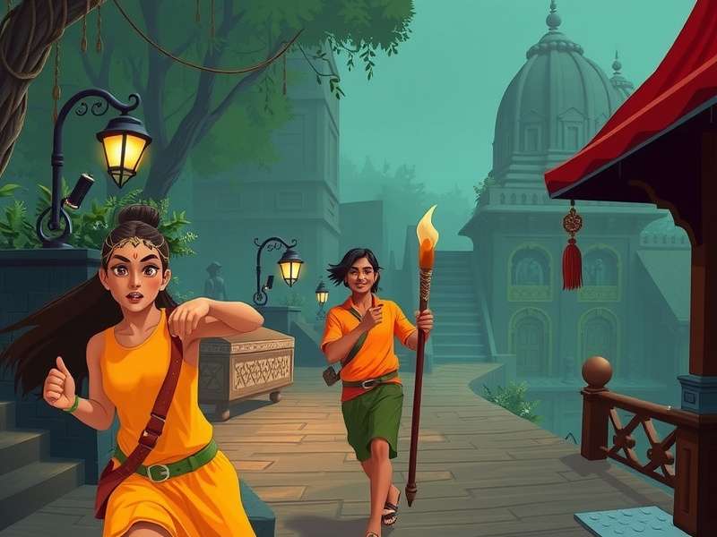 टेम्पल रन गेमप्ले स्क्रीनशॉट