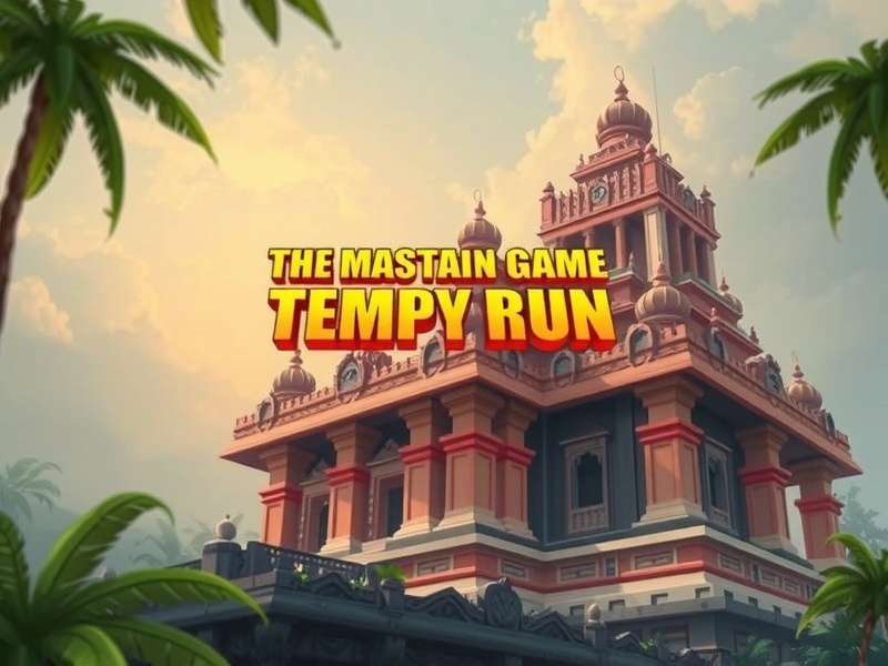 Temple Run Game में Monkey Character की तस्वीर