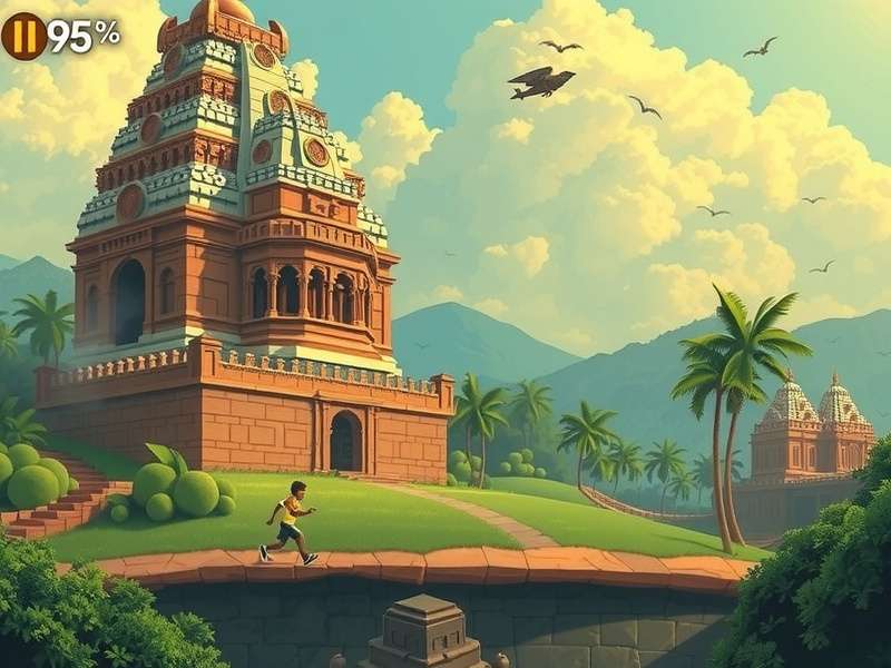 Temple Run 95 Percent Gameplay