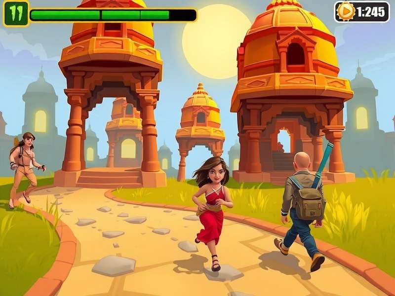 Temple Run Minion Rush gameplay screenshot