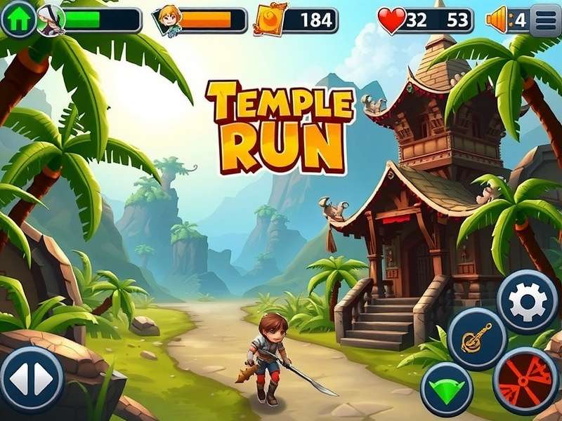 Temple Run Oz Gameplay Screenshot