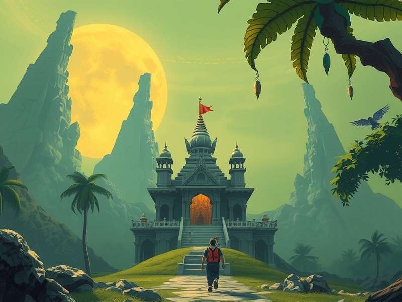 Temple Run Gameplay Screenshot