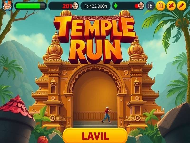 Temple Run Gameplay Screenshot
