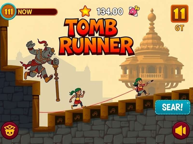 Tomb Runner Temple Runners gameplay screenshot