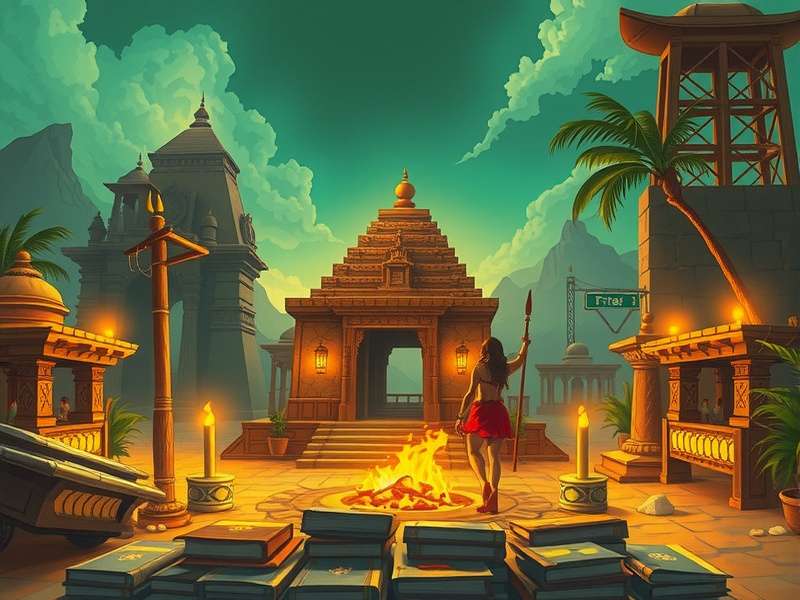 Temple Run Memories Barbra गेमप्ले
