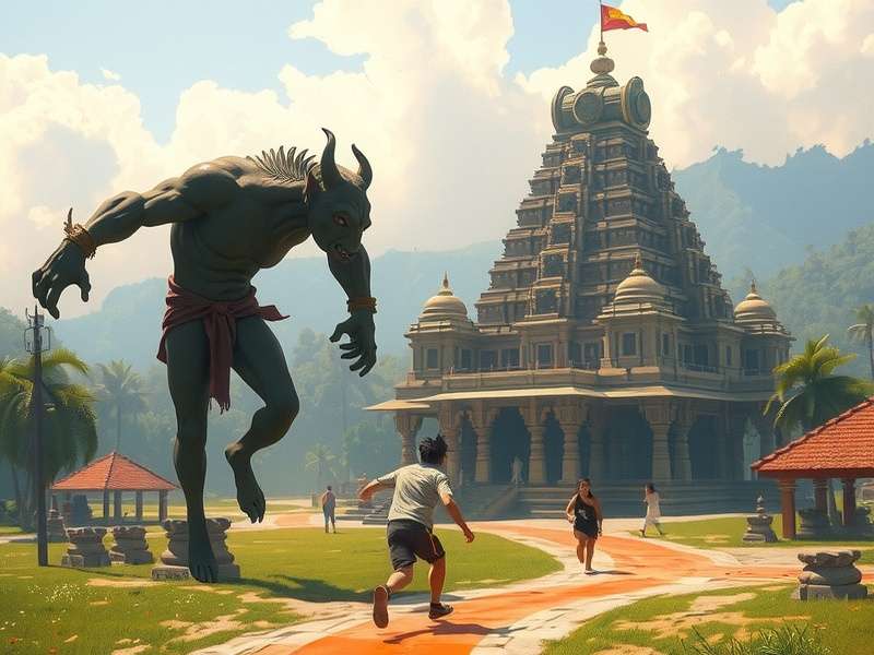 Temple Run Gbankmo गेमप्ले