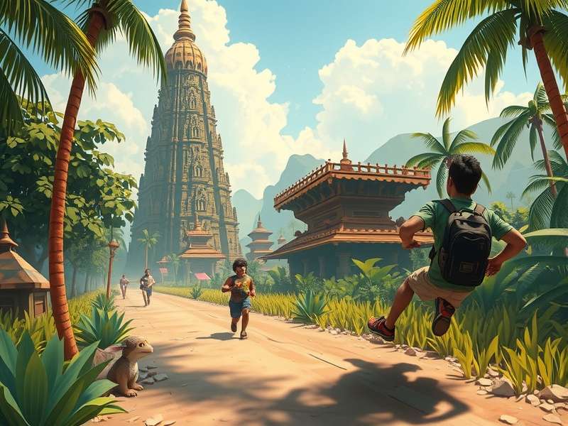 Temple Run 2 Geico gameplay screenshot