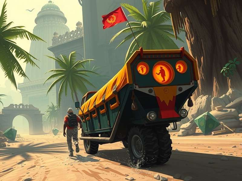Temple Run IO2 Vehicle gameplay screenshot