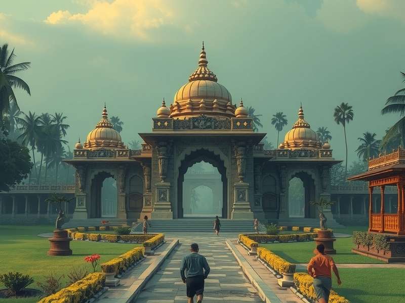 Temple Run Green गेमप्ले स्क्रीनशॉट