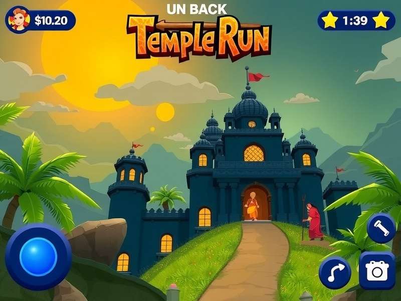 Temple Run Gameplay Screenshot