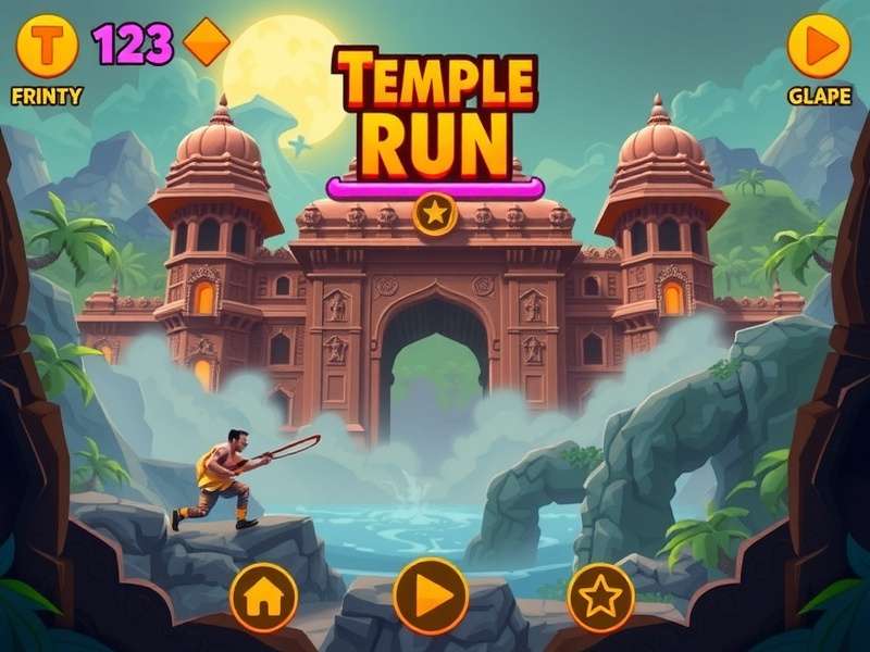 Temple Run Classic 123 गेमप्ले स्क्रीनशॉट