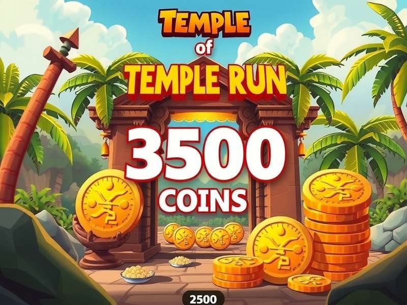 Temple Run 2500 Coins Gameplay
